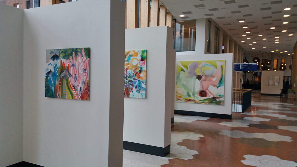 jeroen bosch hospital exhibition Gea Zwart art in cooperation with poets