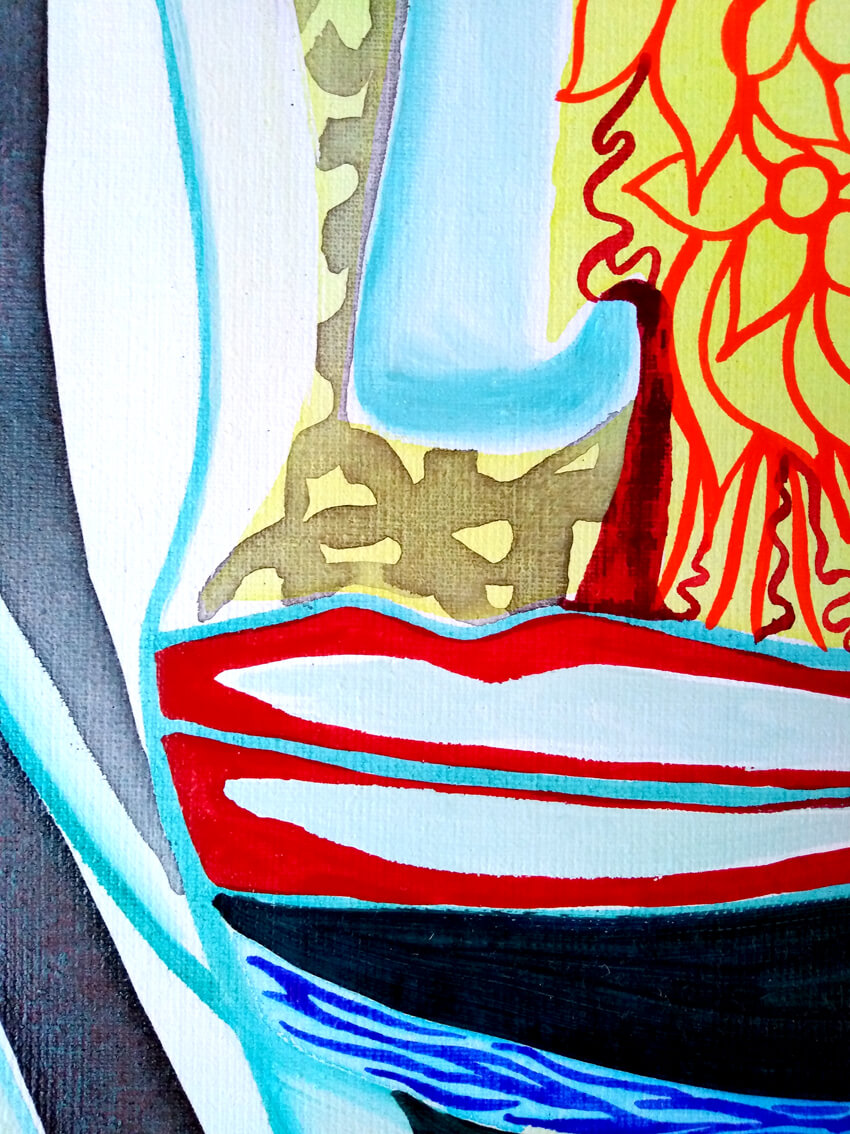 visionary painting smallart detail