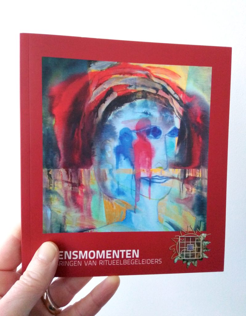 Book 'Border Moments', cover painting Gea Zwart from the image stock