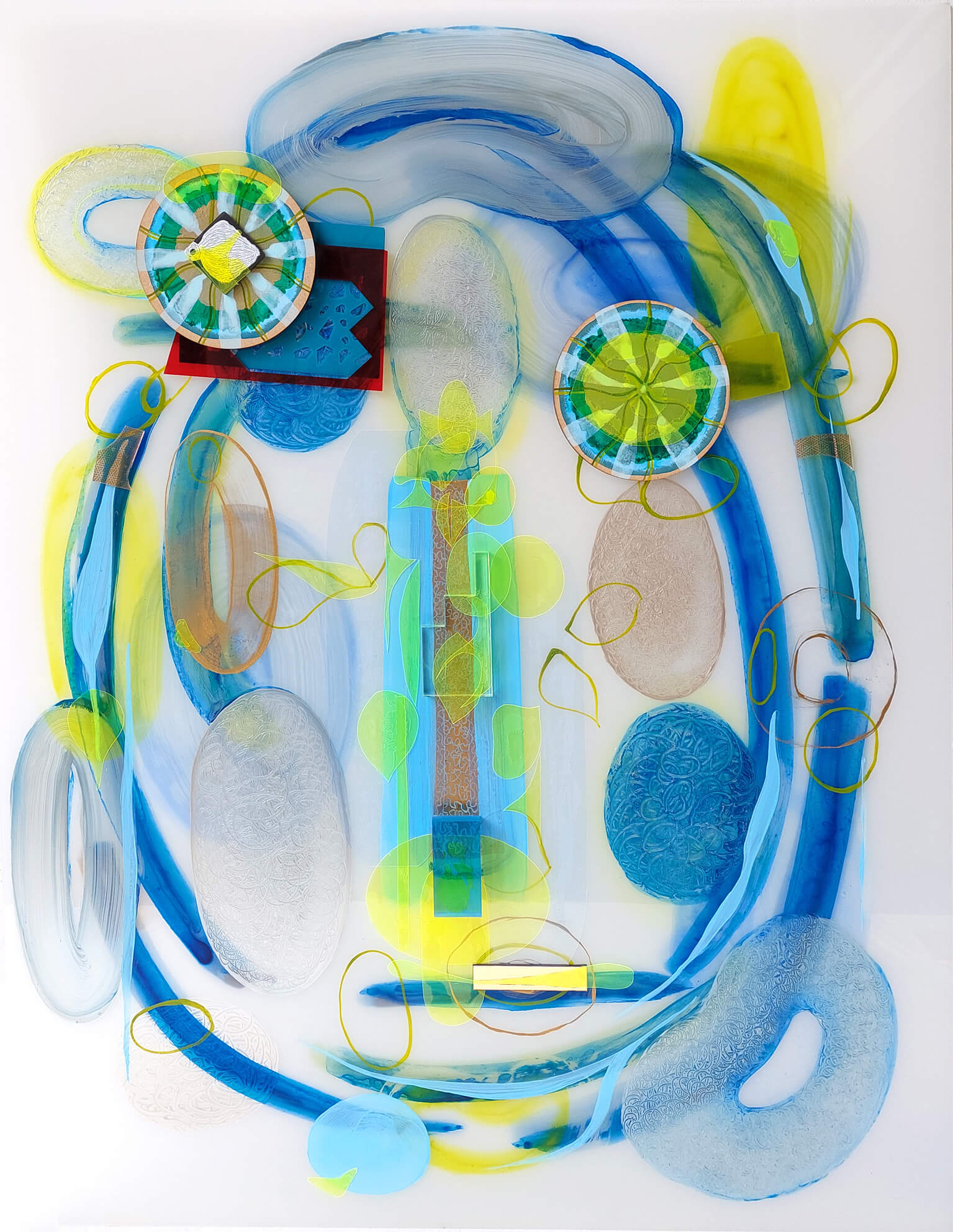 Garden Spirit of recycled plexiglass Gea Zwart 2023