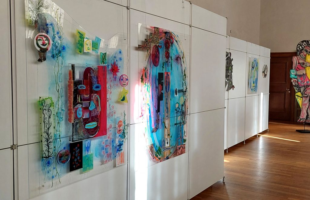 Munster Haus der Niederlande, Exhibition Gea Zwart 2024, recycle Art