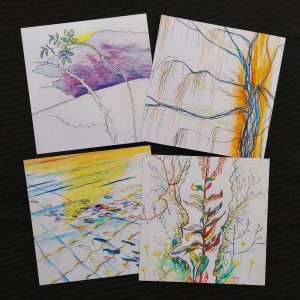 LIGHT postcards set Gea Zwart En Plein Air