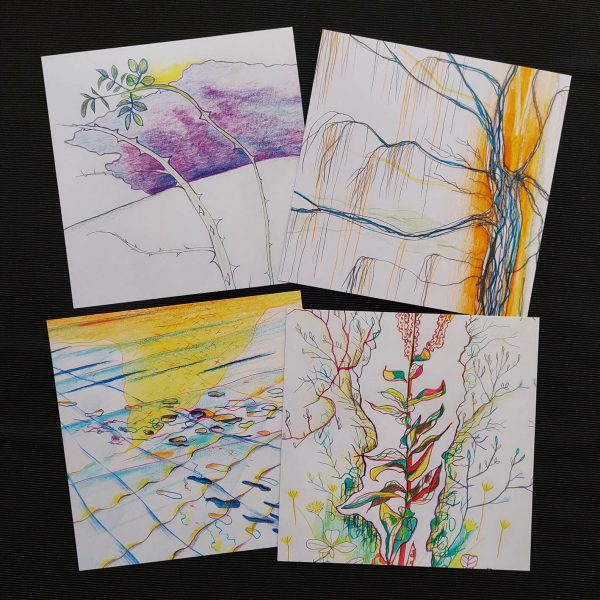 LIGHT postcards set Gea Zwart En Plein Air