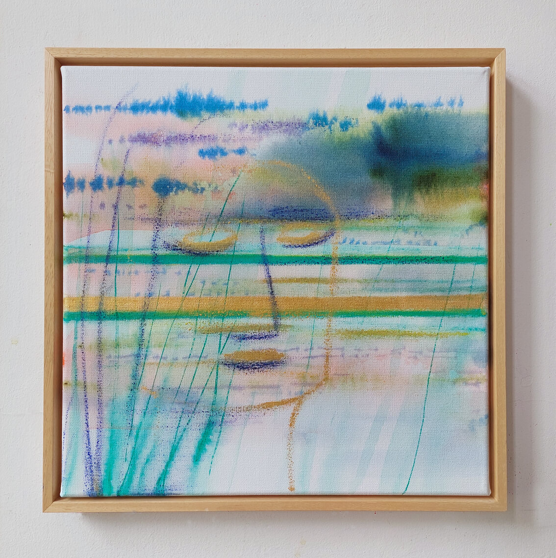 Peaceful schilderij Petites Belles Gea Zwart 2025