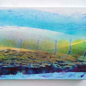 Sunrise 2 painting Gea Zwart 2022